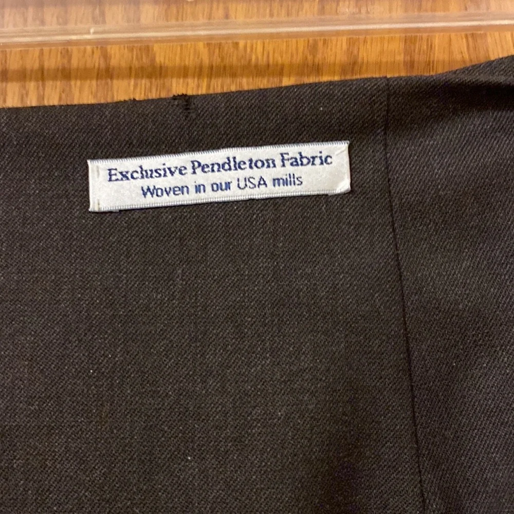 🦋 Pendleton brown skirt size 14 - Picture 2 of 8